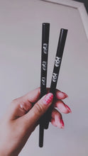 Load and play video in Gallery viewer, Crimson glass straws
