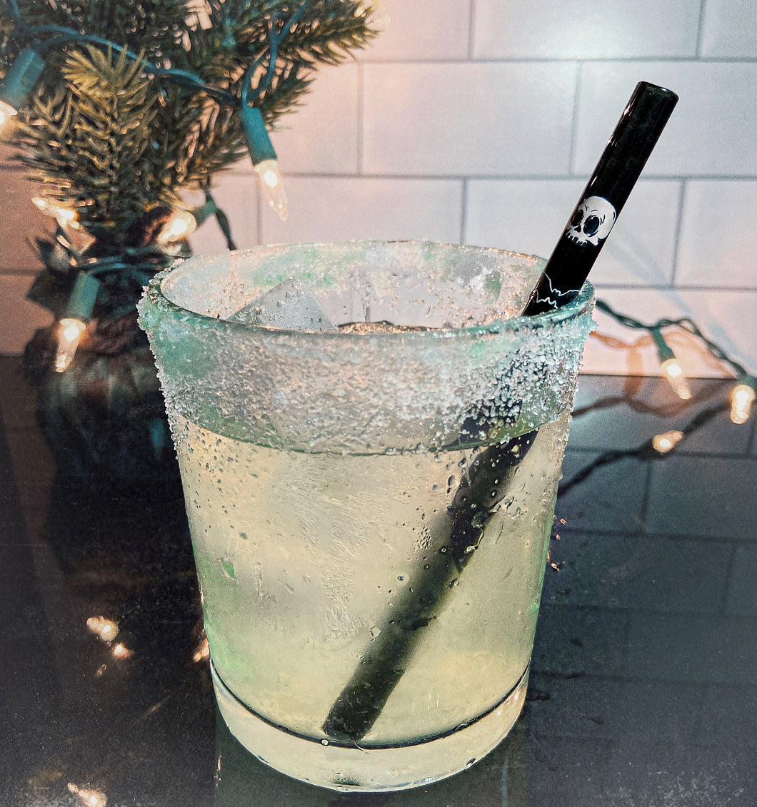 Batz & Skulls Cocktail straw