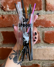 Load image into Gallery viewer, Sip SpoOky Cup &amp; Straw Holder
