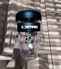 Load image into Gallery viewer, Steamed Skelly Glass Tumbler w/ Skelly Koozie &amp; Limited Edition straw
