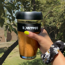 Load image into Gallery viewer, Steamed Skelly Glass Tumbler w/ Skelly Koozie &amp; Limited Edition straw
